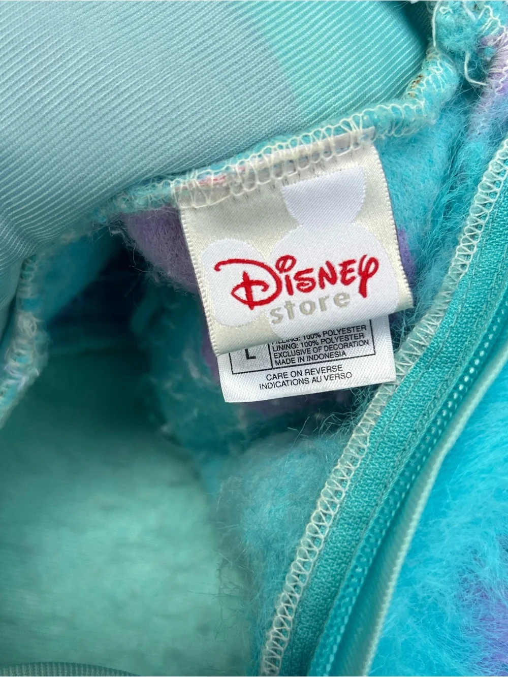 Disney Store Monsters Inc Sulley Costume Youth Large